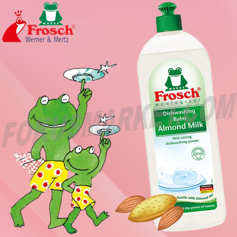 Балсам за съдове FROSCH Бадемово мляко, 750 ml Балсам за съдове FROSCH Бадемово мляко, 750 ml