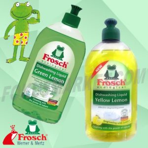 Течен препарат за съдове FROSCH Лимон, 500 ml